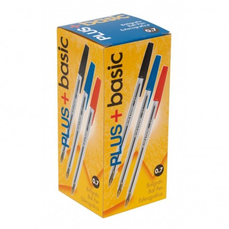 Bolígrafo PLUS +BASIC ROJO