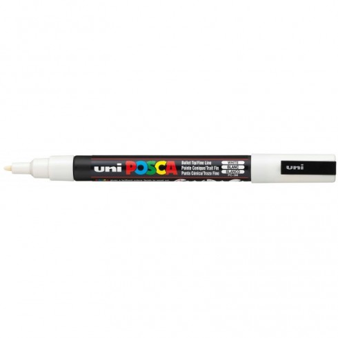 ROTULADOR POSCA PC3M BLANCO