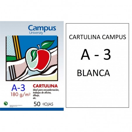 CARTULINA  CAMPUS A3