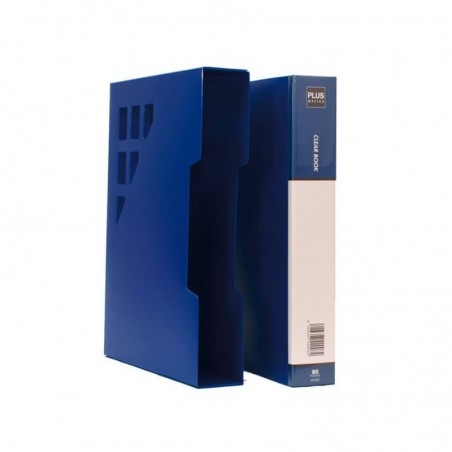 CARPETA FUNDAS PLUS A4 RÍGIDA 80F.