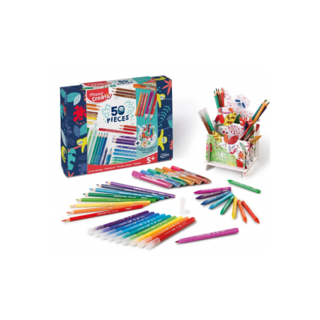 SET PARA COLOREAR 50 PIEZAS