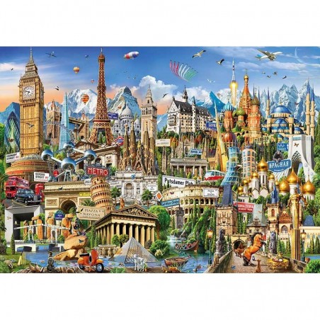 PUZZLE 2000 SÍMBOLOS DE EUROPA