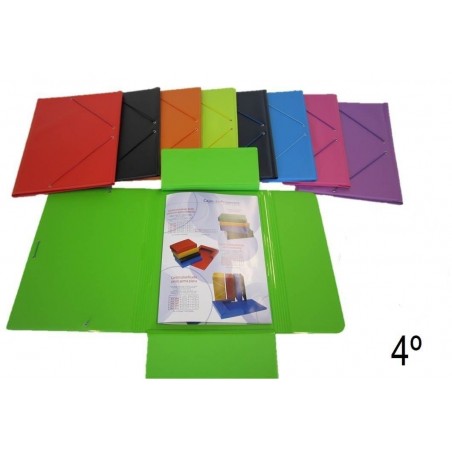 CARPETA CUARTO SOLAPA PVC 2121