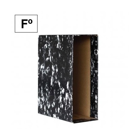 CAJA ARCHIVADOR PLUS FOLIO NEGRO