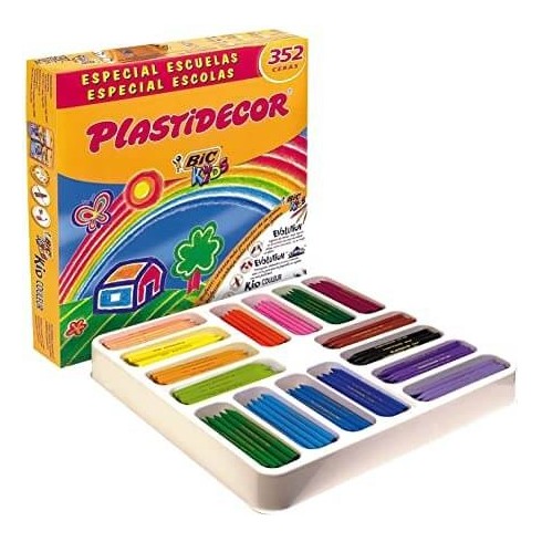 Plastidecor caja 352 ceras