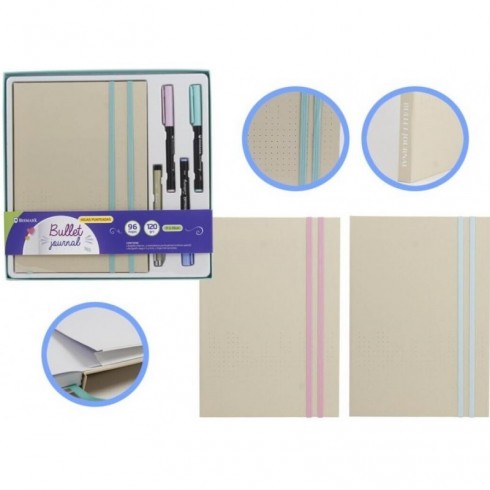 SET BULLET TAPA KRAFT CON COMPLEMENTOS