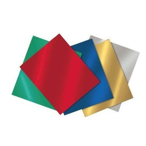 CARTULINA A4+ METALIZADA 5 HOJAS SURTIDAS