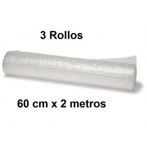 PLÁSTICO BURBUJA 60CMX2MT