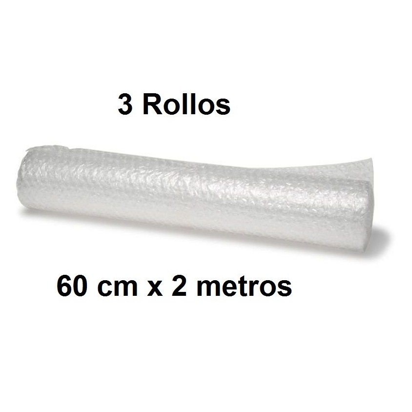 PLÁSTICO BURBUJA 60CMX2MT