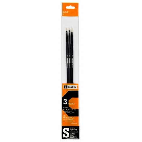 Pinceles Campus Oleo Blister 3 S