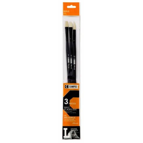 Pinceles Campus Oleo Blister 3 L