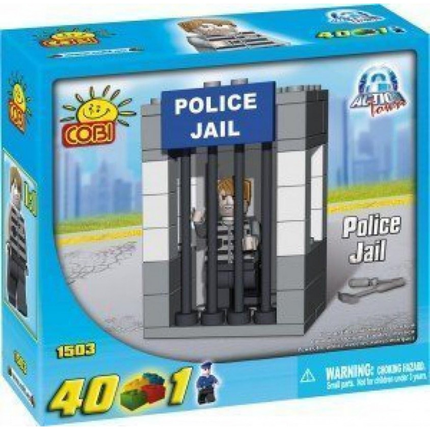 JUEGO CONSTRUCCIÓN 40 PIEZAS CARCEL