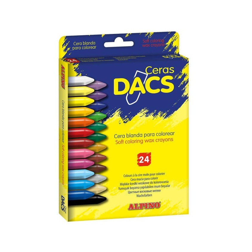 Ceras Dacs  24 colores