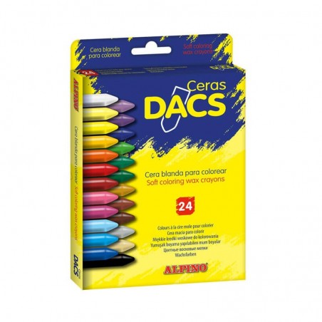 Ceras Dacs  24 colores