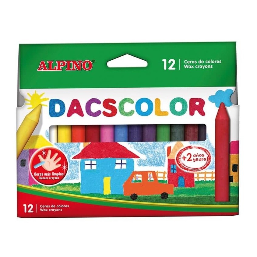 CERAS DACSCOLOR 12 COLORES