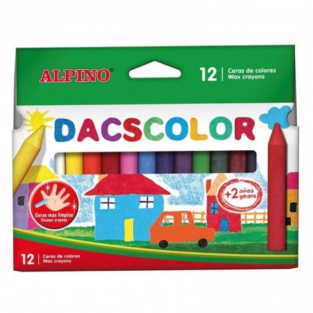 CERAS DACSCOLOR 12 COLORES