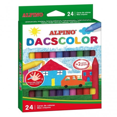 CERAS DACSCOLOR 24 COLORES