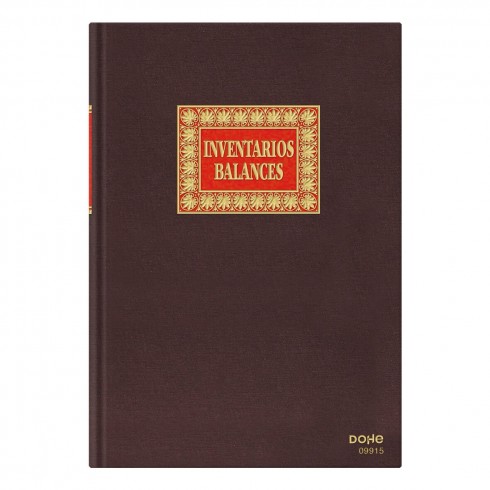 LIBRO DOHE 100H.INVENTARIO/BALANCE