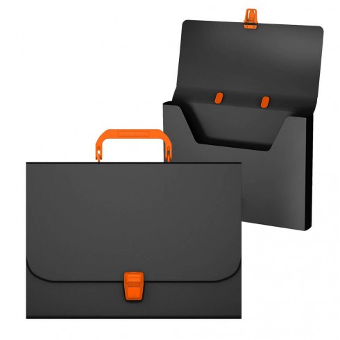 MALETIN MATT ACCENT A4 NEGRO ASA