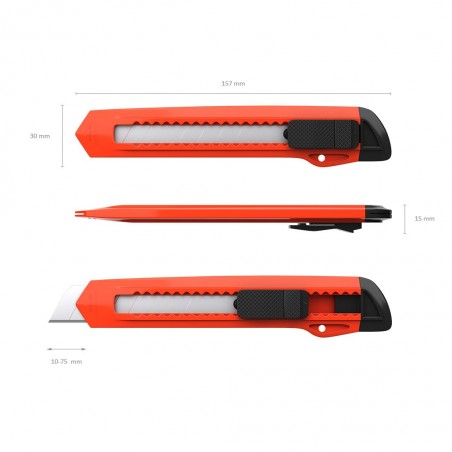 Cutter Grande Mango Plástico