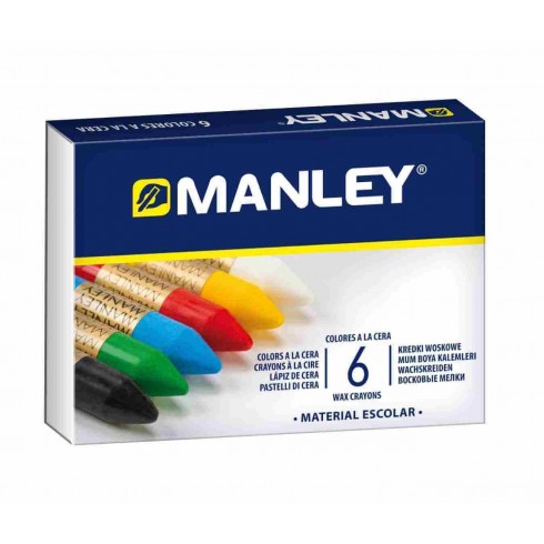 Ceras Manley 6 colores
