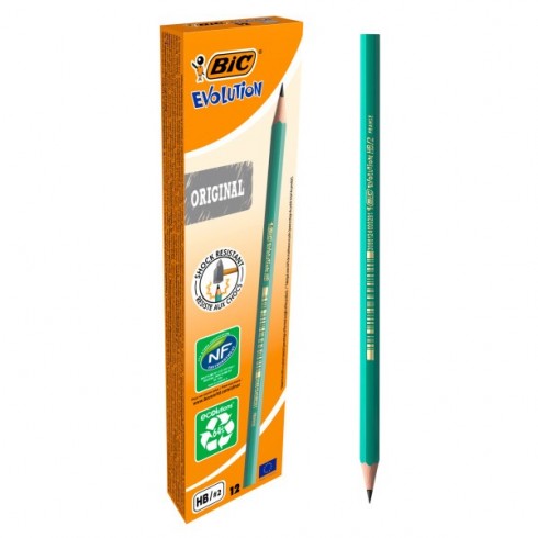 LAPIZ BIC EVOLUTION GRAFITO HB