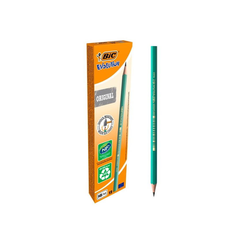 LAPIZ BIC EVOLUTION GRAFITO HB