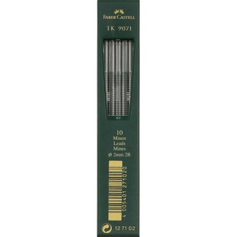 MINAS FABER CASTELL 2 MM 2B