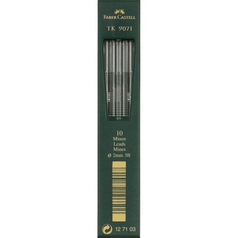 MINAS FABER CASTELL 2 MM 3B