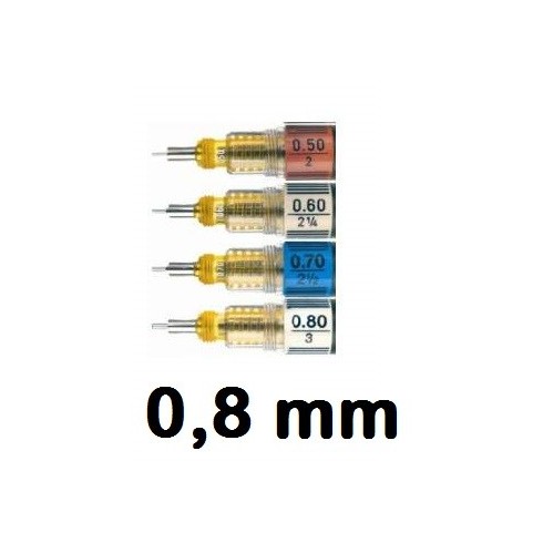 Recambio PUNTERA Faber CASTELL 0,80 MM