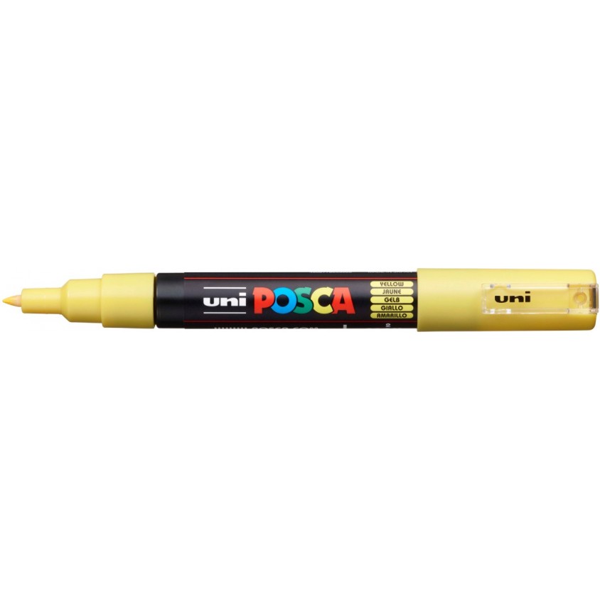 ROTULADOR POSCA PC1M AMARILLO