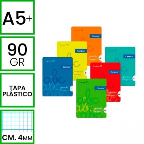 LIBRETA A5 CAMPUS 48H C.M.