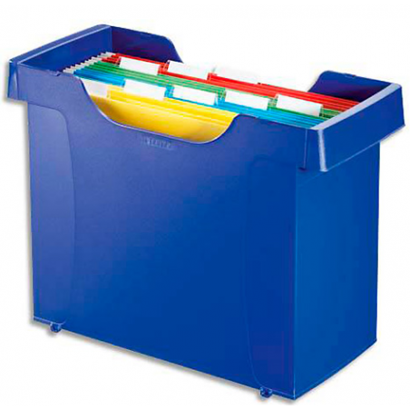 CAJETIN CON 5 CARPETAS COLGANTES LEITZ PLUS