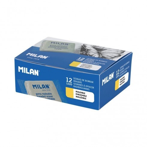GOMAS MILAN 1220 MALEABLE (Envase 12 unid.)