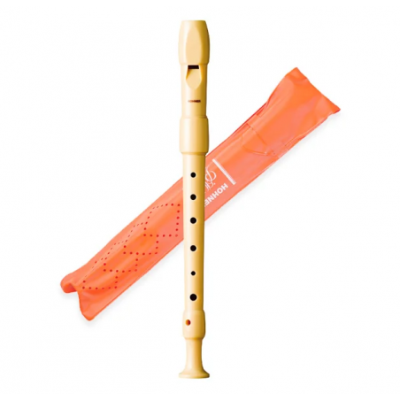Flauta Hohner 9516 Plástico Naranja