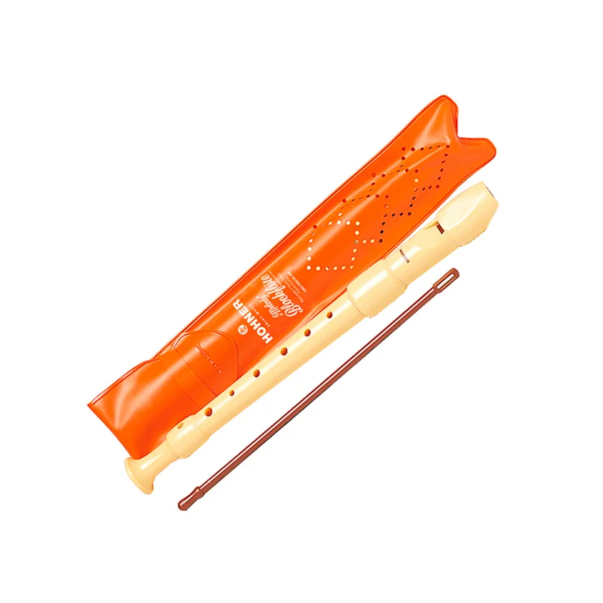 Flauta Hohner 9516 Plástico Naranja