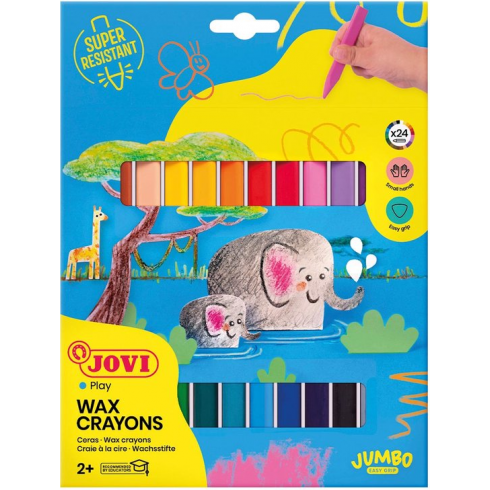 Ceras Jovicolor Triwax 24 colores