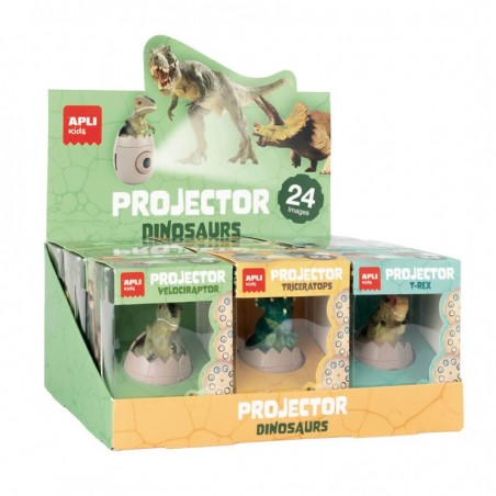 PROYECTOR DINOSAURIOS APLI